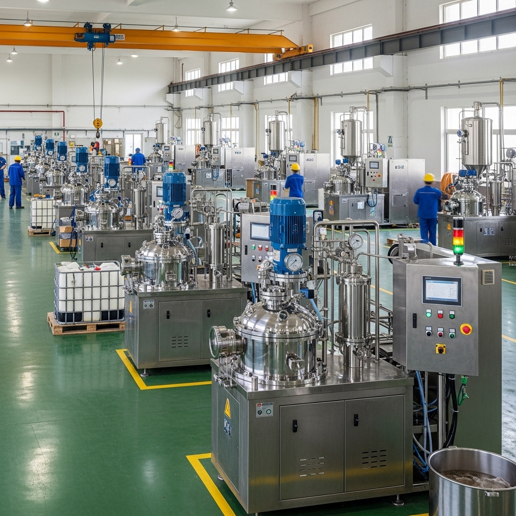 Blending, Homogenizing & Fluid Processing Systems