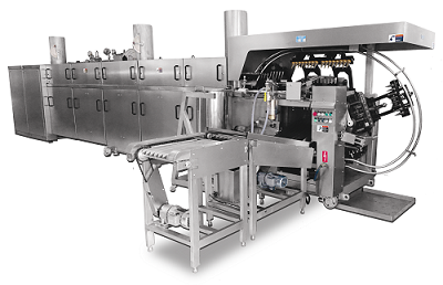 Automatic Ice Cream Cone Baking Machine